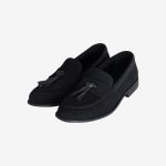 Loafers Suede Black